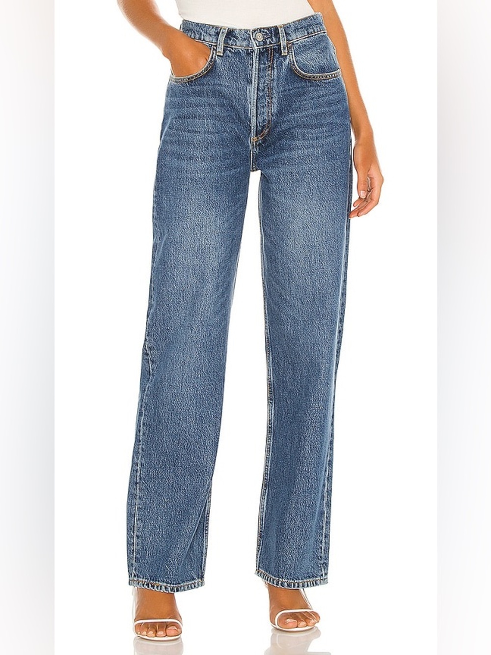New NWT Boyish The Ziggy Krush Groove Denim Jeans Relaxed Straight Sz. 27